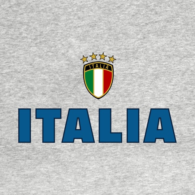 Italia with crest by visualangel